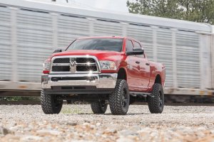 Ram 2500 Suspension Lift Kit - Front + Rear - Rough Country - 5 Inch Lift Kit | FR Spacer | Radius Arm Drop - '14-'18